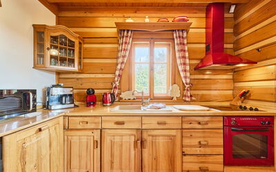 Timber Lodge with Sauna