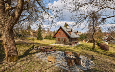 Timber Lodge with Sauna