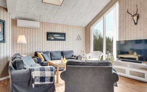 Aava - 600M to the Fjord: Wood, Furniture, Home, Interior Design, Room, Living Room, Ceiling, Cottage, Couch, Hardwood