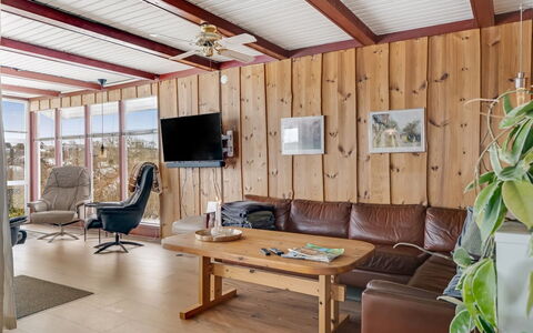 Dimo - 75M to the Fjord: Flooring, Wood, Furniture, Interior Design, Floor, Ceiling, Room, Wood Flooring, Living Room, Couch