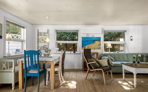 Jamie - from the Sea: Furniture, Interior Design, Flooring, Floor, Wood, Ceiling, Wood Flooring, Chair, Table, Light Fixture