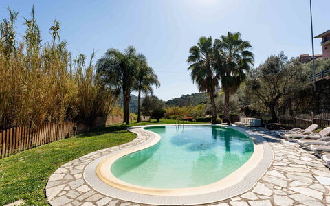 Resort Antico Frantoio Doria: Apartment, Resort, Chair, Shade, Balcony, Kitchen & Dining Room Table, Restaurant, Eco Hotel, Hotel