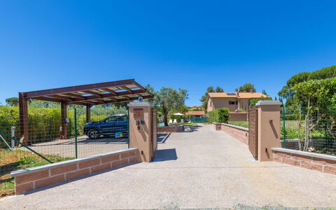 Rose Adriano Home: Shade, Estate, Garden, Driveway, Landscaping, Hacienda, Gate, Fence, Home Fencing, Villa