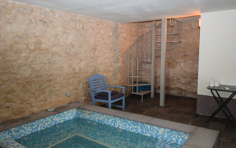 Villa Fontanazza: Furniture, Flooring, Floor, Interior Design, Room, Bedroom, Comfort, Bed, Wood Stain, Tile