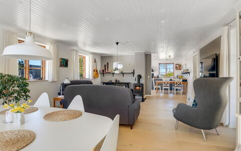 Fausta - 2Km from the Sea: Interior Design, Furniture, Flooring, Wood, Ceiling, Floor, Couch, Living Room, Home, Room