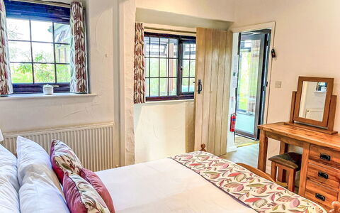 Barley Cottage: Furniture, Wood, Chair, Floor, Sea, Balcony, Fence, Deck, Hardwood, Wood Stain