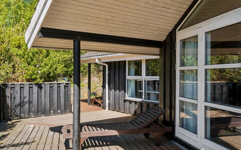 Euphemia - 200M from the Sea: Wood, Porch, Architecture, Door, Home, Ceiling, Hardwood, Deck, Floor, Composite Material