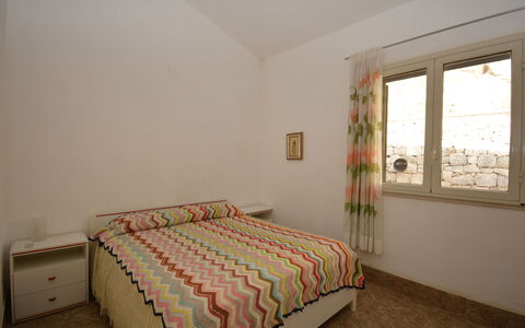 Villa del Monte: Interior Design, Furniture, Wall, Bedroom, Bed, Floor, Flooring, Wood, Ceiling, Room