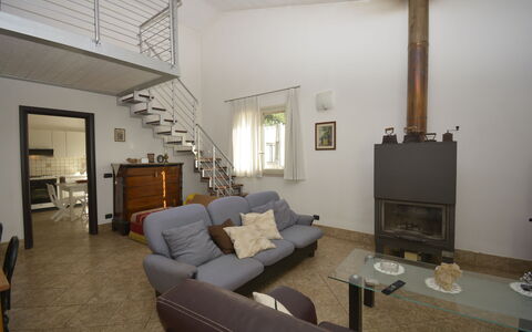 Villa del Monte: Furniture, Interior Design, Flooring, Wall, Floor, Couch, Room, Wood, Living Room, Ceiling