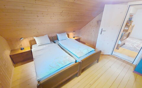 Rüttimätteli: Bedroom, Floor, Flooring, Wood, Bed, Interior Design, Wood Flooring, Room, Bed Sheet, Bedding