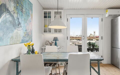 Ljubinka - 5M from the Sea: Furniture, Interior Design, Flooring, Chair, Floor, Table, Wall, Dining Room, Ceiling, Wood