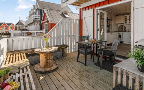 Ljubinka - 5M from the Sea: Wood, Home, Siding, Deck, Shade, Hardwood, Plank, Balcony, Stairs, Daylighting
