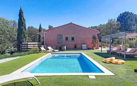 Villa Solhyllan: Swimming Pool, Resort, Outdoor Furniture, Leisure, Estate, Backyard, Shade, Eco Hotel, Garden, Hacienda