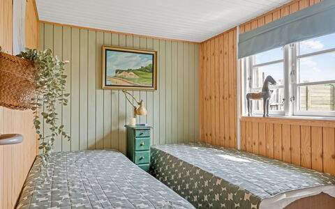 Bo - 250M from the Sea: Bedroom, Wood, Interior Design, Bed, Furniture, Floor, Flooring, Ceiling, Bed Sheet, Bedding