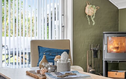 Bo - 250M from the Sea: Furniture, Interior Design, Living Room, Lighting, Home, Room, Picture Frame, Chair, Houseplant, Throw Pillow