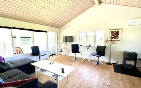Annelouise - 180M to the Fjord: Furniture, Wood, Interior Design, Flooring, Floor, Chair, Room, Ceiling, Living Room, Apartment