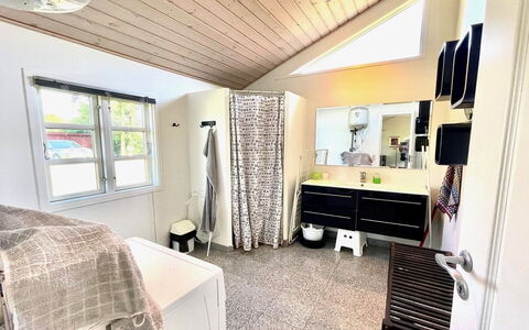 Annelouise - 180M to the Fjord: Furniture, Wood, Interior Design, Flooring, Floor, Chair, Room, Ceiling, Living Room, Apartment