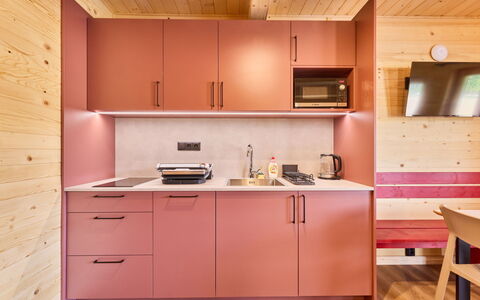 Hradec Kralove 4: Wood, Interior Design, Flooring, Furniture, Floor, Kitchen, Wood Stain, Ceiling, Countertop, Cabinetry