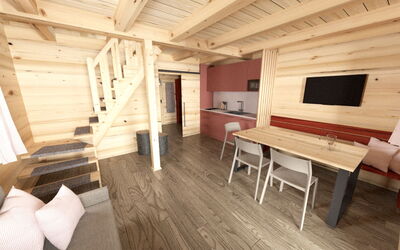 Accommodation:&nbsp;Kemp Stříbrný Rybník 4.1