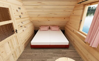 Accommodation:&nbsp;Kemp Stříbrný Rybník 4.1