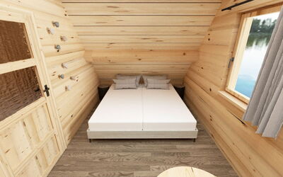 Accommodation:&nbsp;Kemp Stříbrný Rybník 4.4