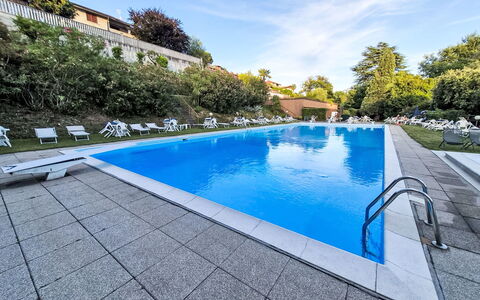 Lake & Pool: Swimming Pool, Leisure, Resort, Resort Town, Outdoor Furniture, Hotel, Thermae, Eco Hotel, Leisure Centre