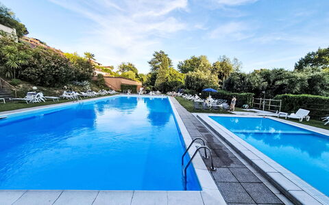 Lake & Pool: Swimming Pool, Leisure, Resort, Eco Hotel, Outdoor Furniture, Resort Town, Hotel, Thermae, Leisure Centre