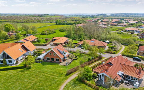 Arnke - 300M from the Sea: House, Home, Rural Area, Land Lot, Roof, Cottage, Field, Estate, Village, Bird'S-Eye View