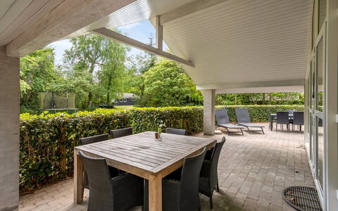 Antoinetta - 350M from the Sea: Wood, Ceiling, Porch, Home, Shade, Outdoor Furniture, Garden, Estate, Chair, Outdoor Structure