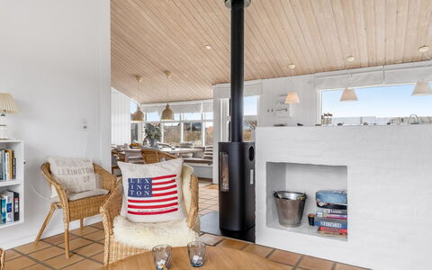 Enni - 350M from the Sea: Wood, Furniture, Flooring, Floor, Interior Design, Living Room, Home, Wood Flooring, Ceiling, Chair