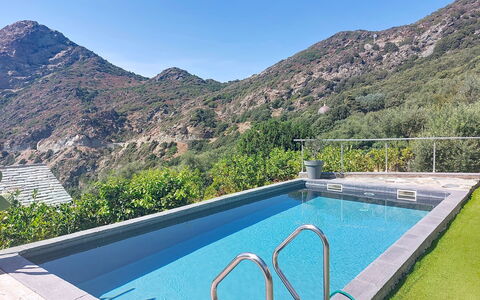 Casa Giuliani: Swimming Pool, Water, Mountainous Landforms, Mountain, Hill, Resort, Mountain Range, Outdoor Furniture, Water Feature, Eco Hotel