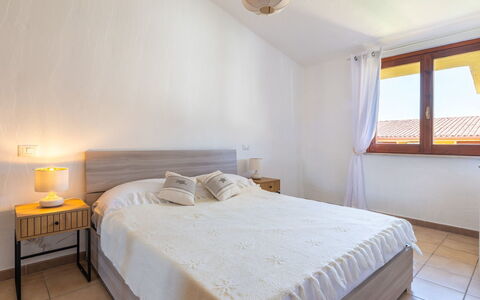 Fortuna: Bed, Interior Design, Flooring, Floor, Bedroom, Furniture, Wood, Room, Ceiling, Bedding