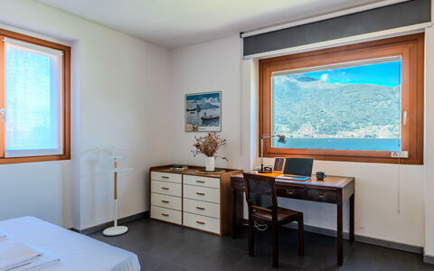 La Torre a Dorio: Interior Design, Ceiling, Furniture, Room, Flooring, Lighting, Floor, Apartment, Picture Frame, Hardwood