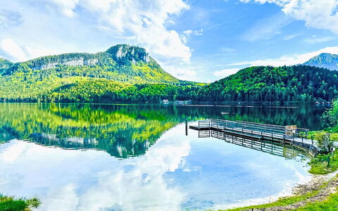 Alpenzeit: Blue, Water, Water Resources, Body Of Water, Green, Nature, Mountainous Landforms, Natural Landscape, Mountain, Hill