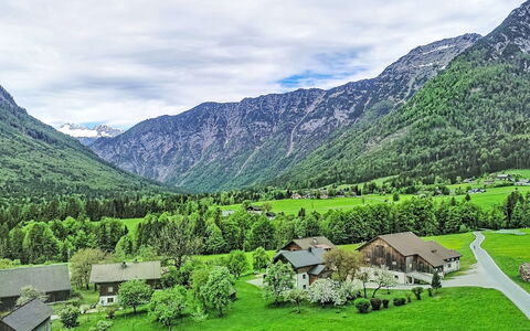 Dachsteinblick: Mountainous Landforms, Mountain, Grass, Natural Landscape, Highland, Mountain Range, Hill, Landscape, Grassland, Hill Station