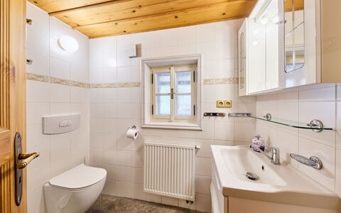 Rustic Lodge: Plumbing Fixture, Flooring, Bathroom, Interior Design, Tap, Floor, Sink, Plumbing, Toilet, Bathroom Sink