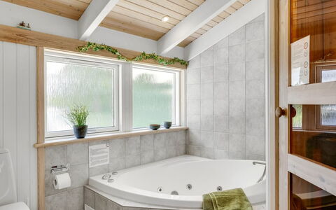 Ilya - 900M from the Sea: Interior Design, Flooring, Ceiling, Plumbing Fixture, Floor, Room, Lighting, Bathtub, Bathroom, Plumbing