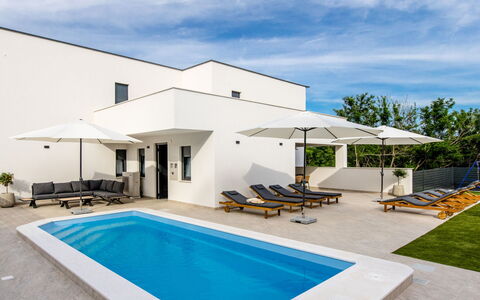 Antica: Swimming Pool, Composite Material, Outdoor Furniture, Leisure, Resort, Estate, Umbrella, Shade, Eco Hotel, Villa