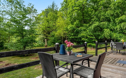 Heda - 1.6Km to the Fjord: Furniture, Outdoor Furniture, Table, Chair, Outdoor Table, Kitchen & Dining Room Table, Garden, Hardwood, Spring, Shade