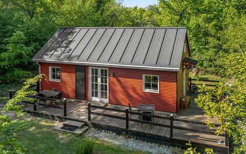 Heda - 1.6Km to the Fjord: Wood, Cottage, Roof, Shed, Garden Buildings, Siding, Hardwood, Garden, Yard, Log Cabin
