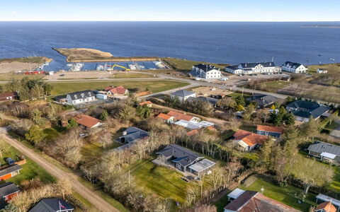 Ascan - 300M to the Fjord: Residential Area, Landscape, Bird'S-Eye View, Aerial Photography, Suburb, Home, Roof, Plain, Coastal And Oceanic Landforms, Coast