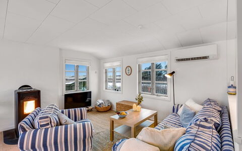 Ovine - 200M from the Sea: Furniture, Home, Floor, Couch, Chair, Ceiling, Hardwood, Living Room, Wood Stain