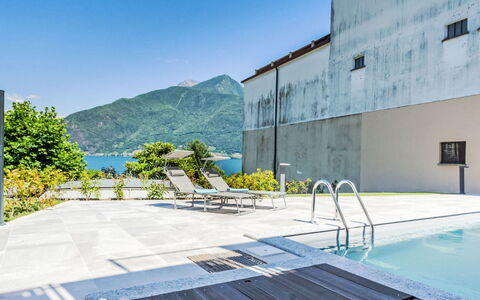 Casa Bel Lago: Water, Mountainous Landforms, Mountain, Hill, Swimming Pool, Mountain Range, Coastal And Oceanic Landforms, Ridge, Resort, Coast