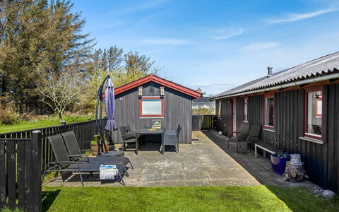 Kiana - 800M from the Sea: Home, Roof, Cottage, Siding, Yard, Shade, Garden, Plank, Lawn, Garden Buildings