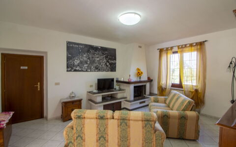 Gli Ulivi: Furniture, Interior Design, Flooring, Floor, Couch, Room, Ceiling, Table, Lighting, Living Room