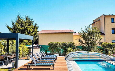 Bukanda: Swimming Pool, Outdoor Furniture, Resort, Sunlounger, Composite Material, Umbrella, Eco Hotel, Leisure, Shade, Chair