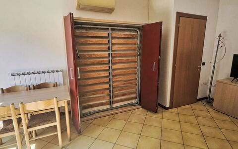 Rosolina Mare 664: Wood, House, Cottage, Home, Swimming Pool, Porch, Door, Resort, Shade, Estate