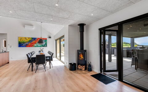 Brigita - 100M to the Fjord: Flooring, Wood, Interior Design, Floor, Ceiling, Wood Flooring, Furniture, Living Room, Home, Room