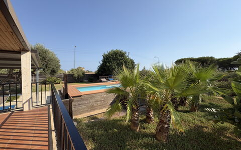 Villa Andrea: Swimming Pool, Residential Area, Resort, Shade, Composite Material, Eco Hotel, Hacienda, Estate, Landscaping