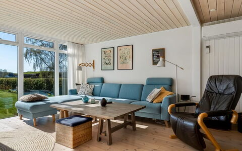 Sinnika - 550M from the Sea: Furniture, Interior Design, Flooring, Floor, Wood, Couch, Wood Flooring, Ceiling, Living Room, Home